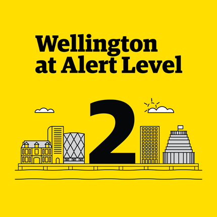 Wellington is at Alert Level 2