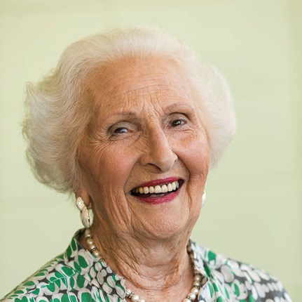 Image of former Wellington City Councillor Ruth Gotlieb - close up