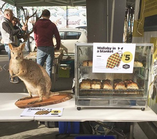 Image of wallaby for pest feast food offering
