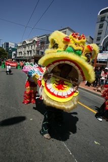Chinese New Year image of a dragon