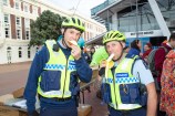 Image of Police taking part at Go By Bike Day 2020