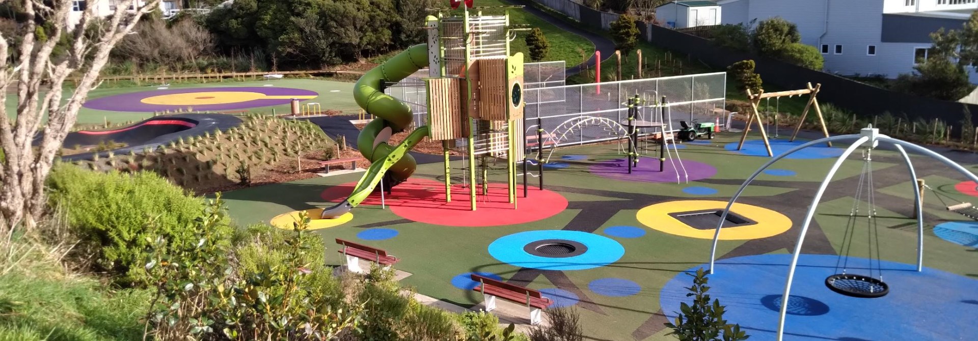 Pukehuia Park in Newlands is due to be officially opened with a blessing and ceremony