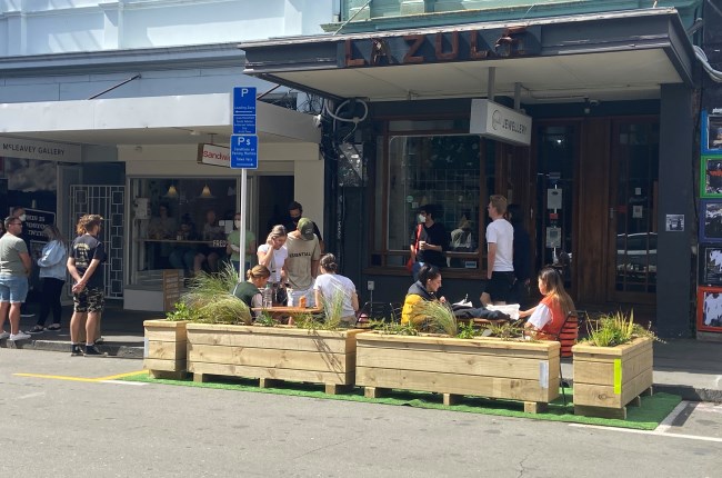 Wellington businesses keen to get more parklets in CBD