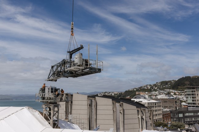Behind the scenes of Wellington Town Hall's redevelopment