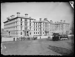 GOVERNMENT BUILDINGS, 1879, WELLINGTON, BY JAMES BRAGGE. PURCHASED 1955. TE PAPA (D.000007)