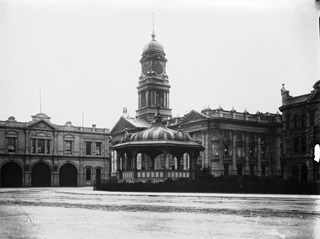 Town Hall on Mercer Street. 