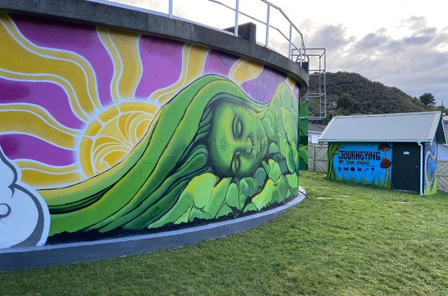 Community-led project culminates in colourful mural