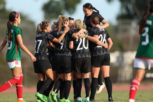 Football Ferns playing in Mexico