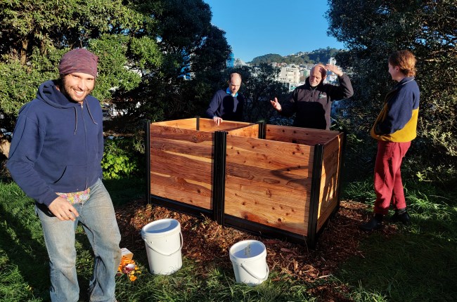 Composting hubs sprouting up around the city