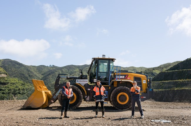 Landfill has a new front-end loader – and it’s fully electric 