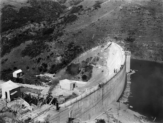 Old Karori Reservoir Dam.