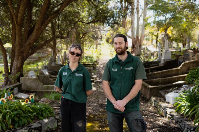 Meet the team caring for Wellington’s cemeteries