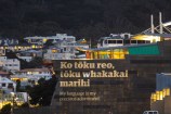 Projections on Te Papa to celebrate Māori Language Week 2019