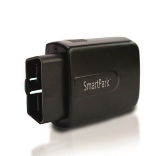 Product image of the SmartPark GPS device.