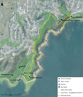 Eastern Loop Walk map.