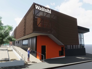 Artists rendering of Waitohi.